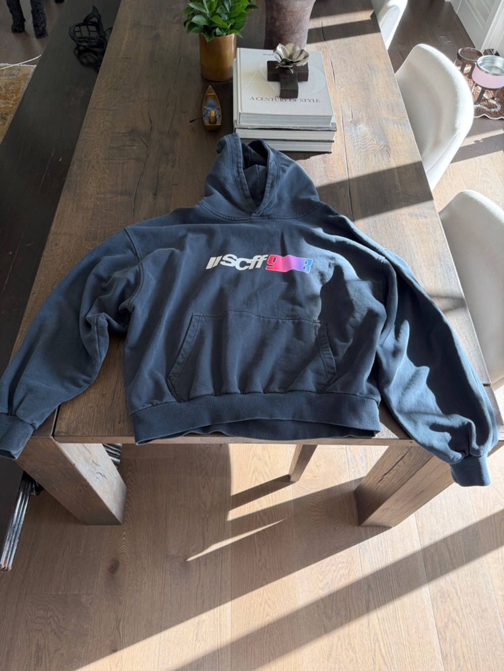 Scuffers navy hoodie